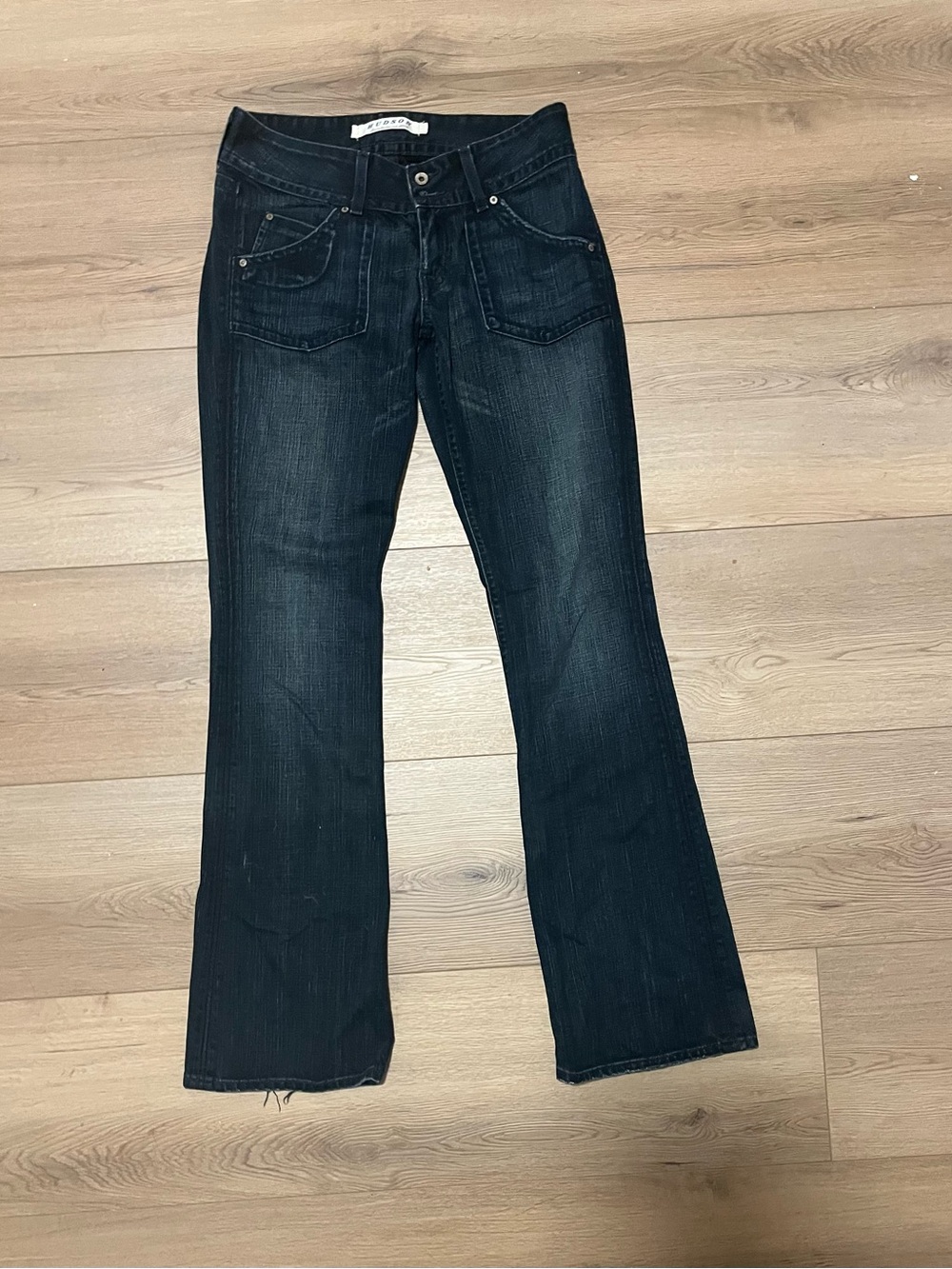 Hudson Jeans Dark Indigo Flare Jeans
